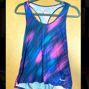 Nike DRI-FIT watercolor tank top